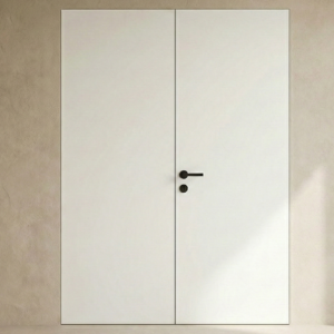 Zero-Edge Double Doors